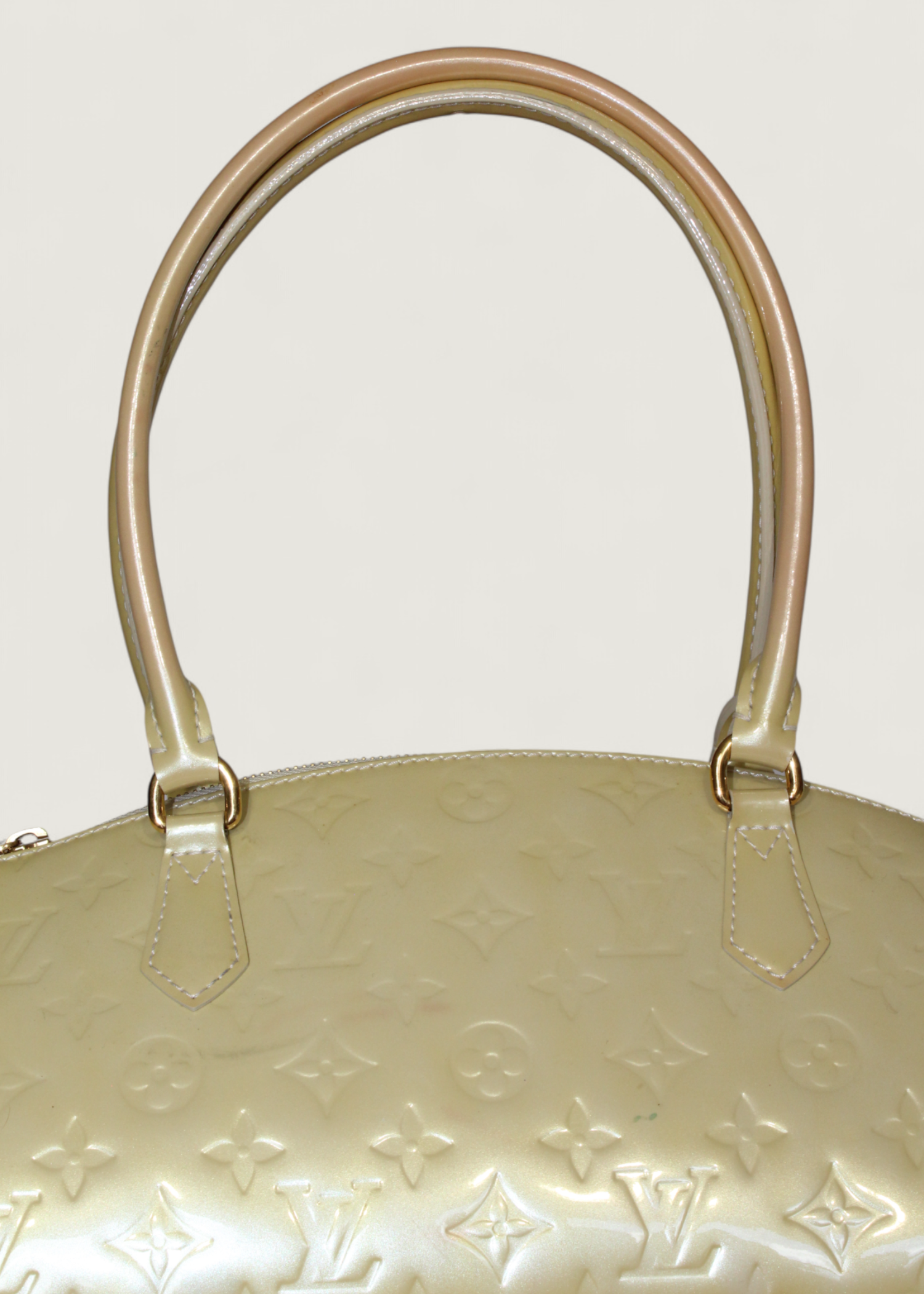 Preloved | Louis Vuitton Monogram Vernis Sherwood PM Håndtaske i Beige