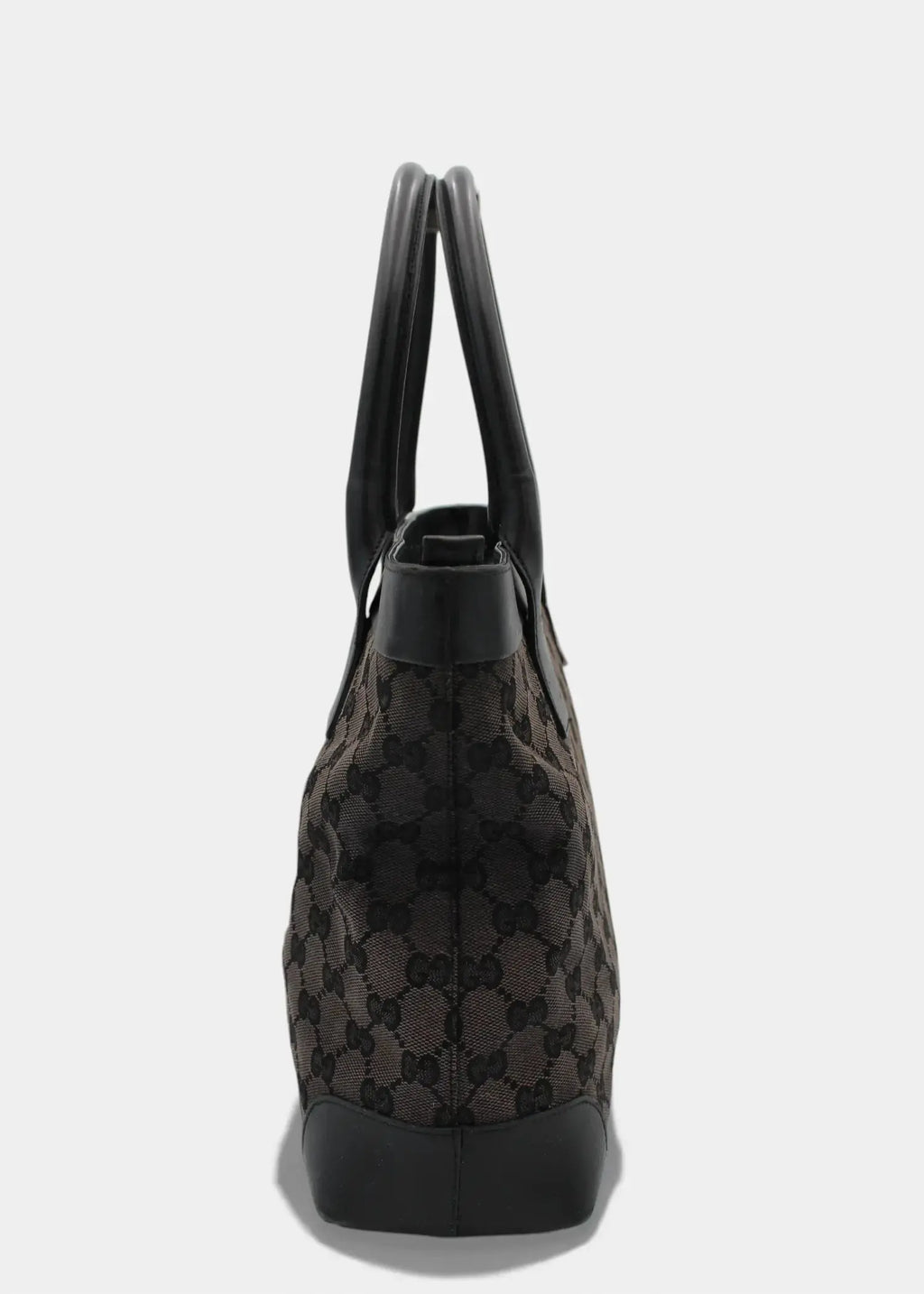 Preloved | Gucci GG Monogram Håndtaske i Sort Gucci