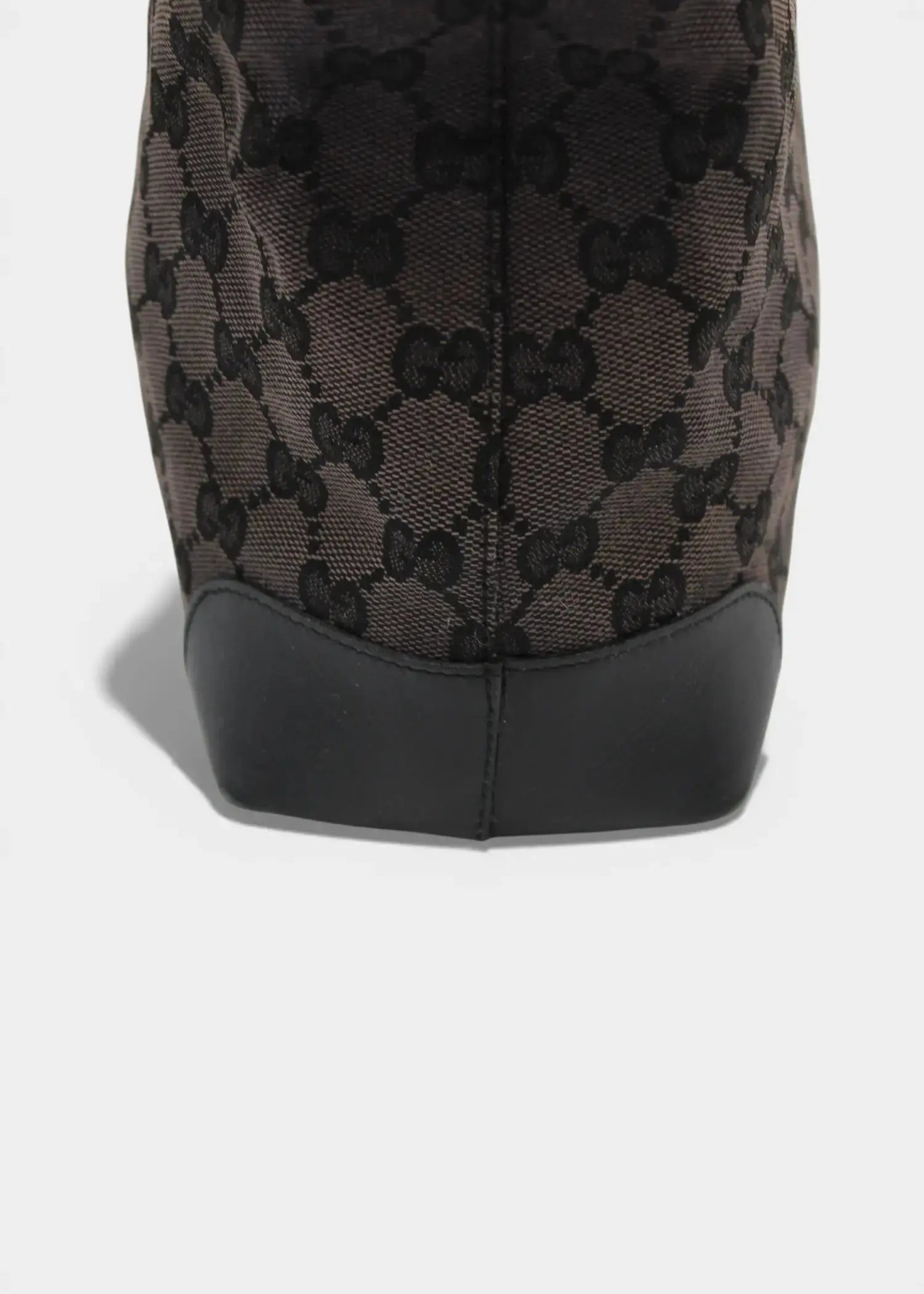 Preloved | Gucci GG Monogram Håndtaske i Sort Gucci