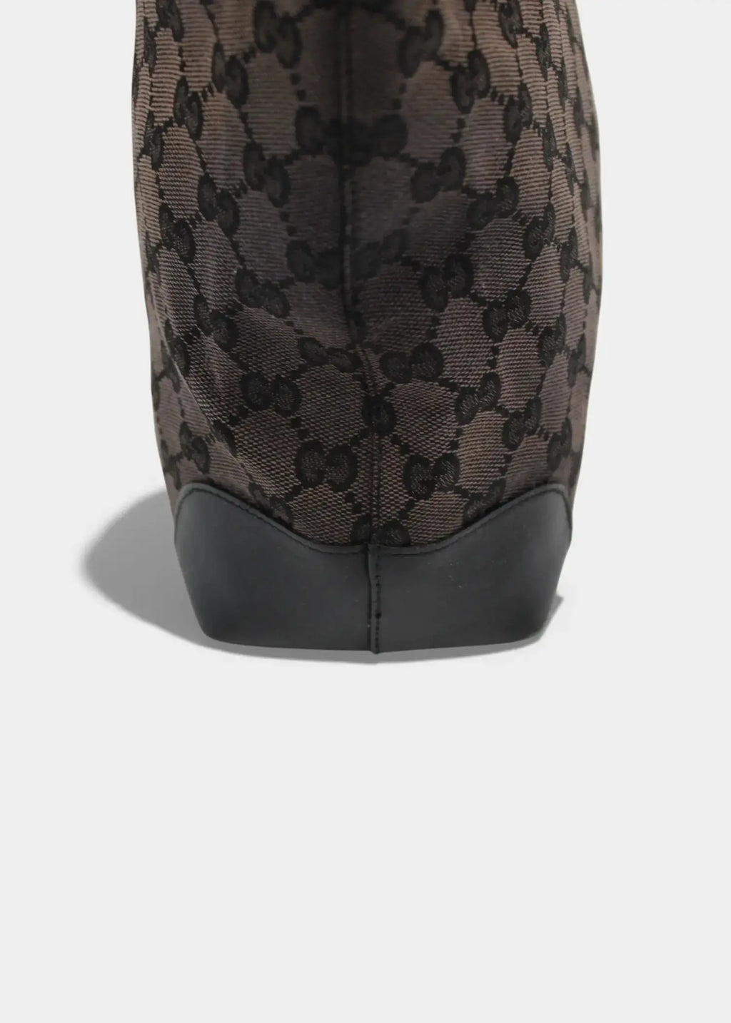 Preloved | Gucci GG Monogram Håndtaske i Sort Gucci