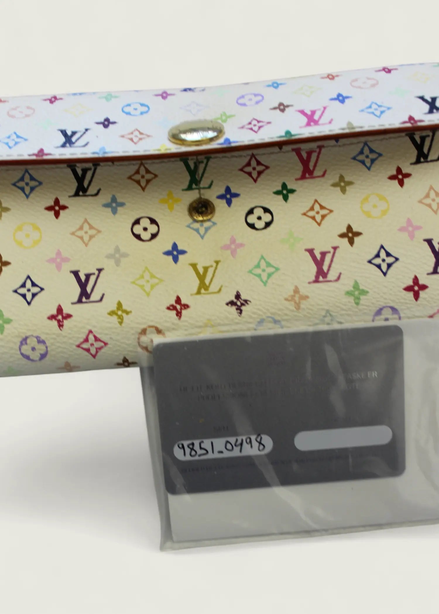 Preloved | Louis Vuitton Monogram x Takashi Murakami Multicolor Porte-Feuille Sarah Hvid Pung Louis Vuitton