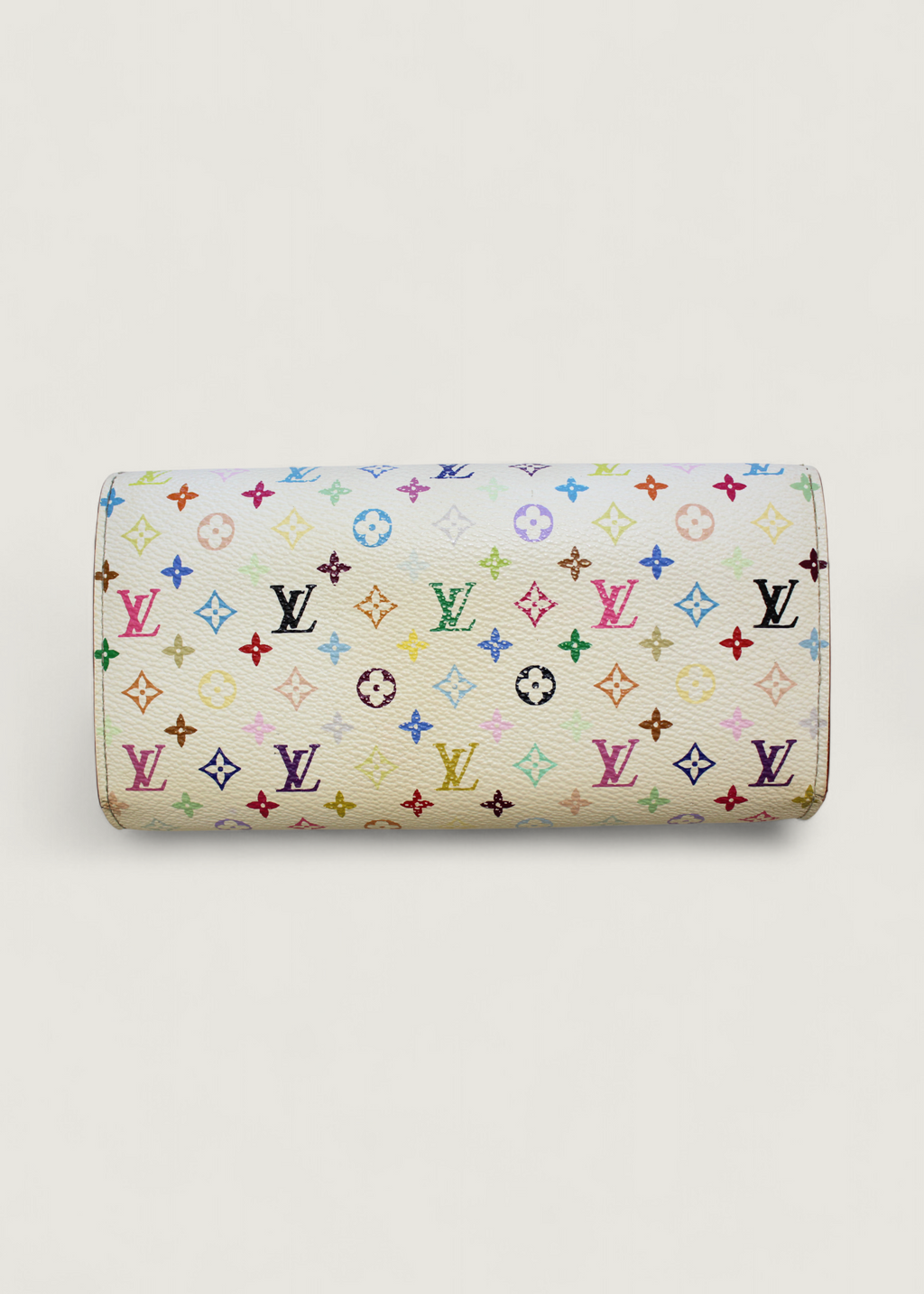 Preloved | Louis Vuitton Monogram x Takashi Murakami Multicolor Porte-Feuille Sarah Hvid Pung