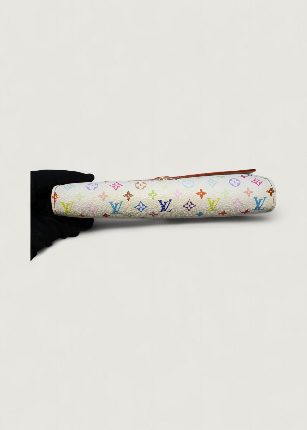 Preloved | Louis Vuitton Monogram x Takashi Murakami Multicolor Porte-Feuille Sarah Hvid Pung