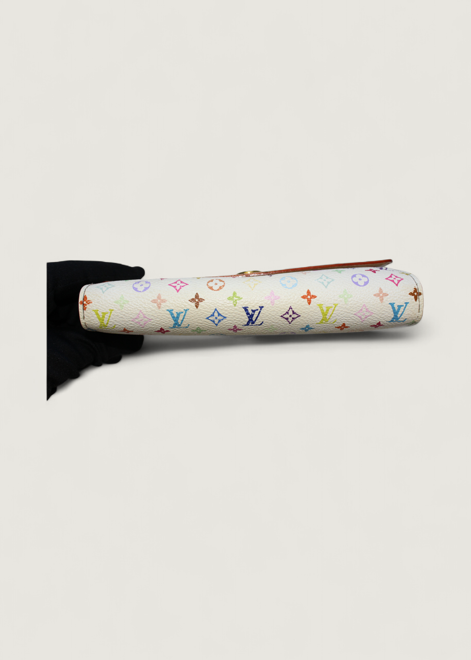 Preloved | Louis Vuitton Monogram x Takashi Murakami Multicolor Porte-Feuille Sarah Hvid Pung