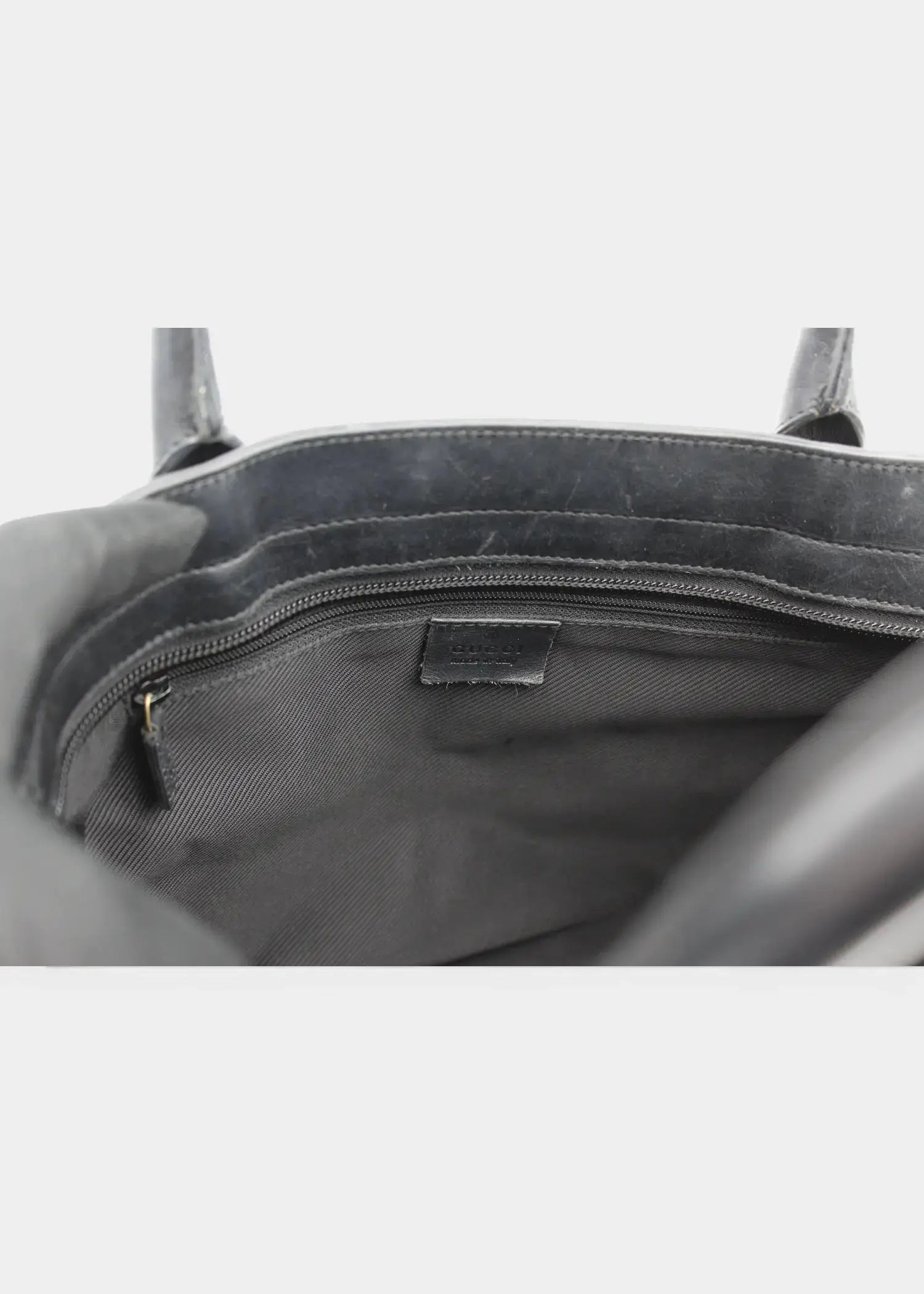 Preloved | Gucci GG Monogram Håndtaske i Sort Gucci