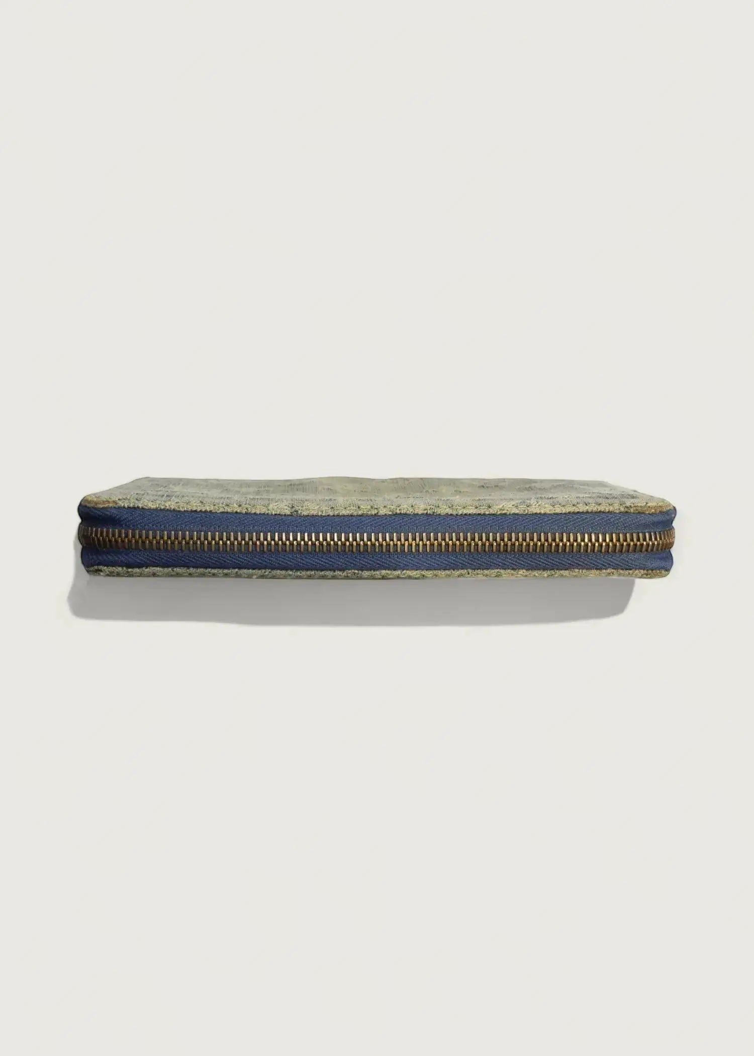 Preloved | Louis Vuitton Monogram Denim Zippy Pung i Jeans Blå Canvas Louis Vuitton