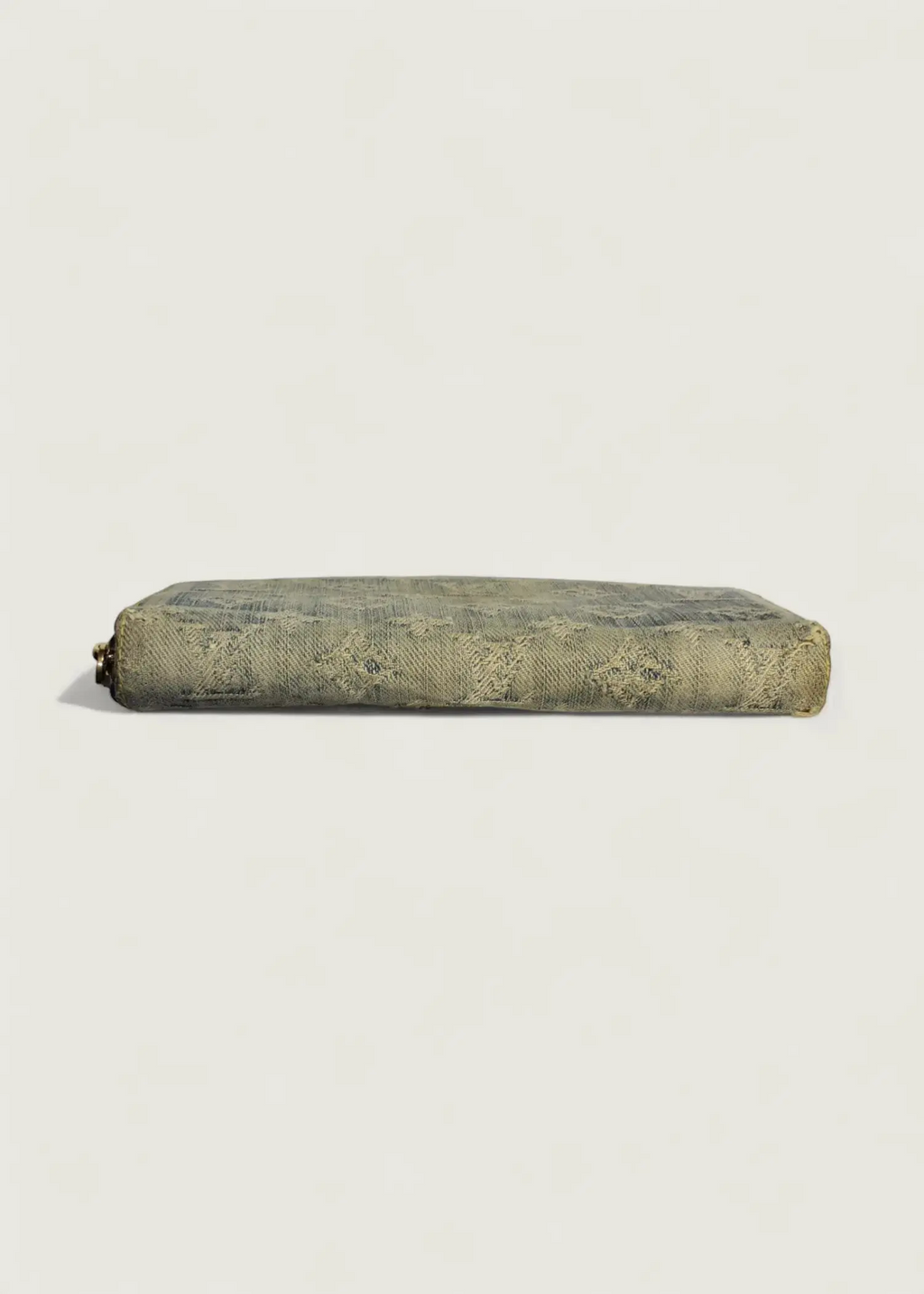 Preloved | Louis Vuitton Monogram Denim Zippy Pung i Jeans Blå Canvas Louis Vuitton