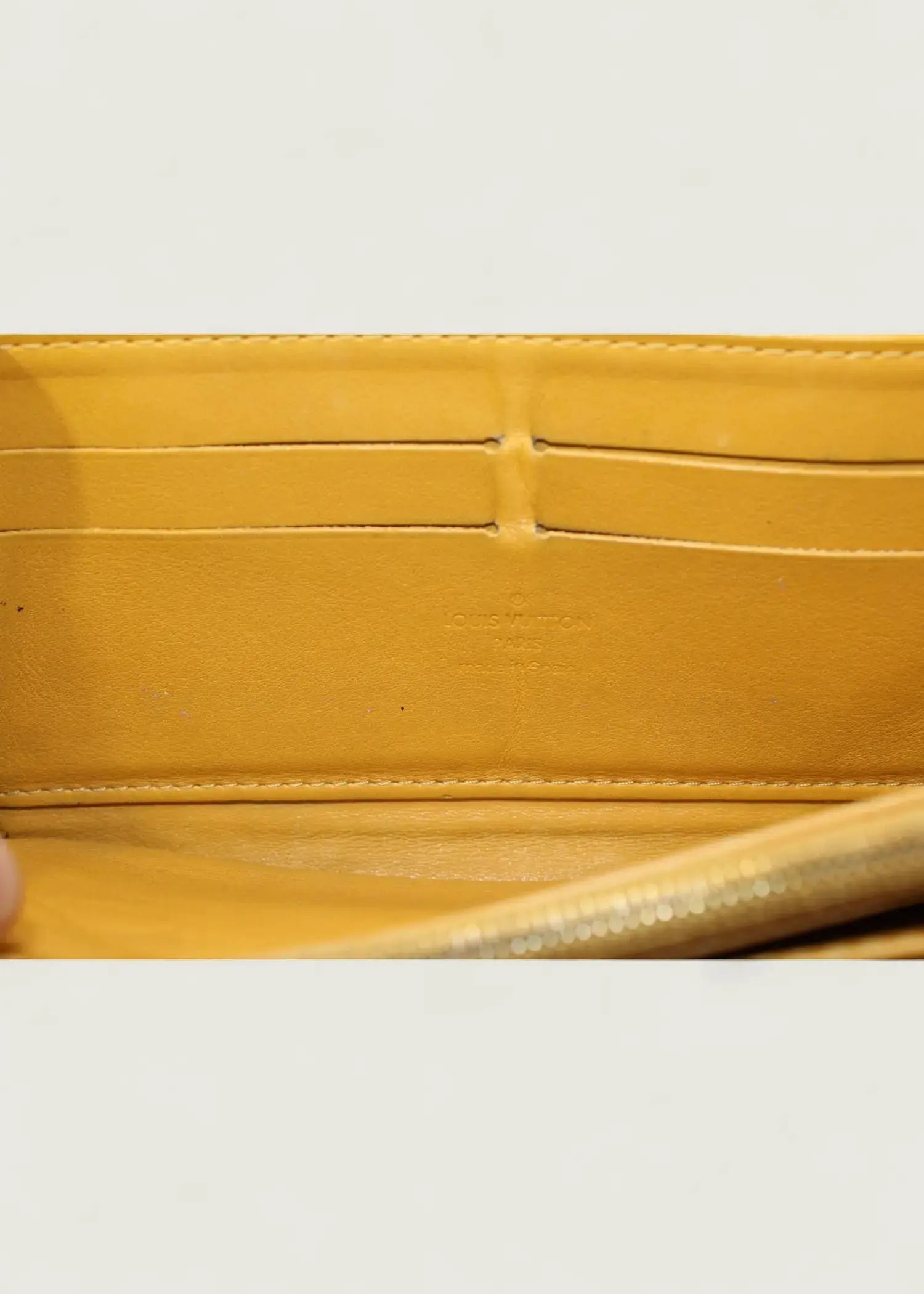 Preloved | Louis Vuitton Monogram Denim Zippy Pung i Jeans Blå Canvas Louis Vuitton