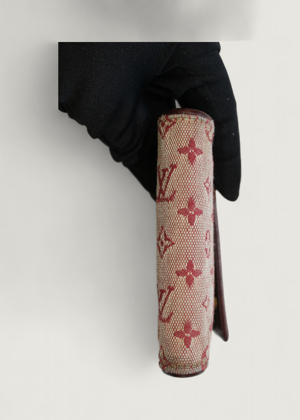 Preloved | Louis Vuitton Monogram Mini Lin Pung Pink & Bordeaux Rød i Canvas