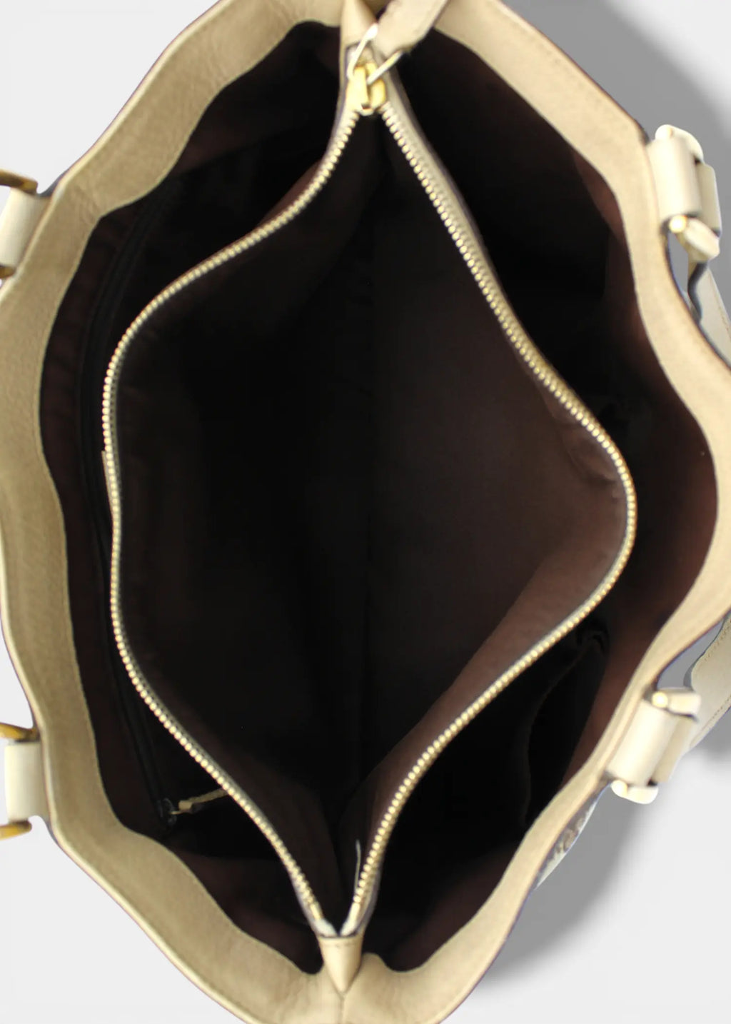 Preloved | Gucci GG Monogram Totebag Abbey med Hvid Læder