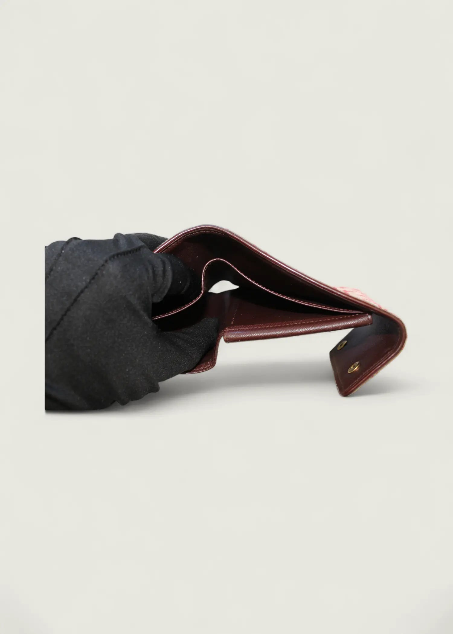 Preloved | Louis Vuitton Monogram Mini Lin Pung Pink & Bordeaux Rød i Canvas Louis Vuitton