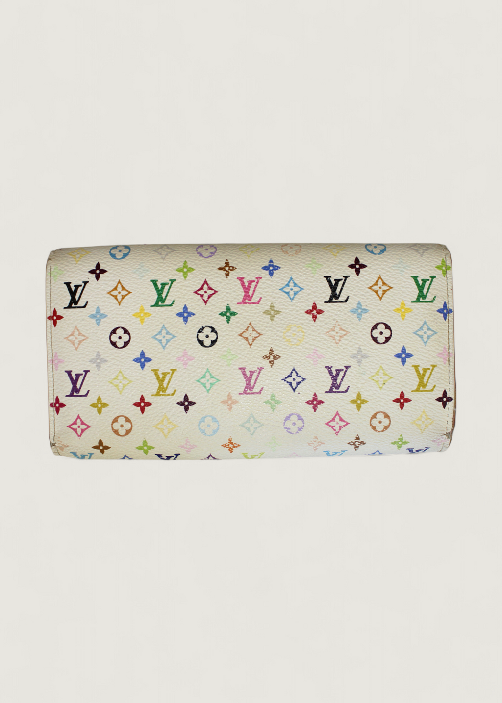 Preloved | Louis Vuitton Monogram x Takashi Murakami Multicolor Porte-Feuille Sarah Hvid Pung
