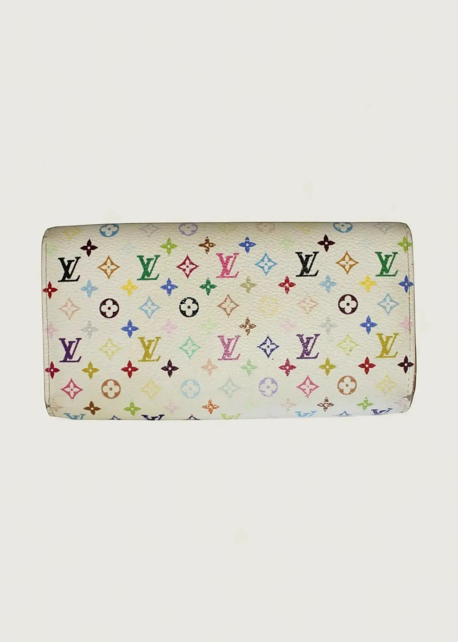 Preloved | Louis Vuitton Monogram x Takashi Murakami Multicolor Porte-Feuille Sarah Hvid Pung Louis Vuitton