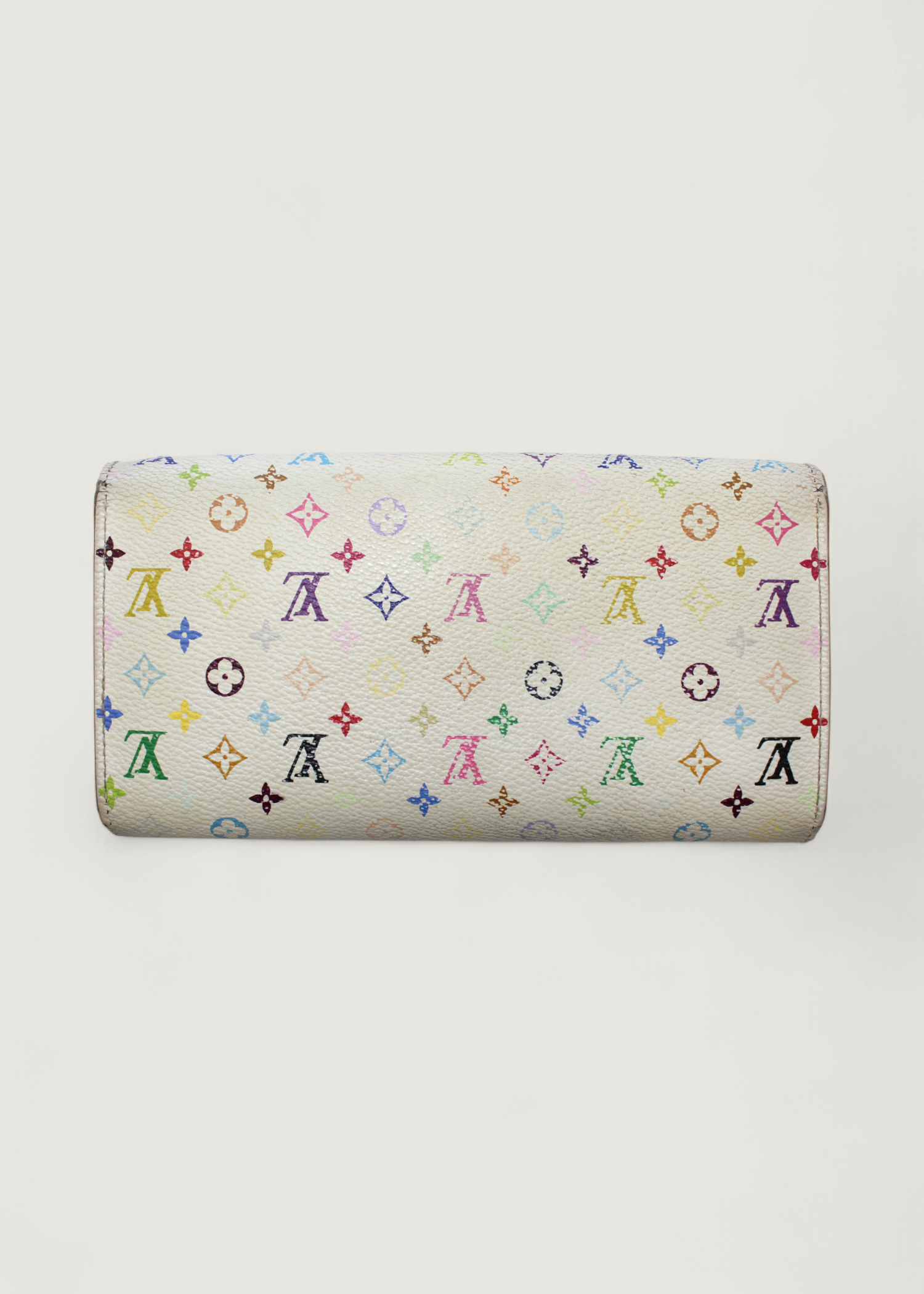 Preloved | Louis Vuitton Monogram x Takashi Murakami Multicolor Porte-Feuille Sarah Hvid Pung