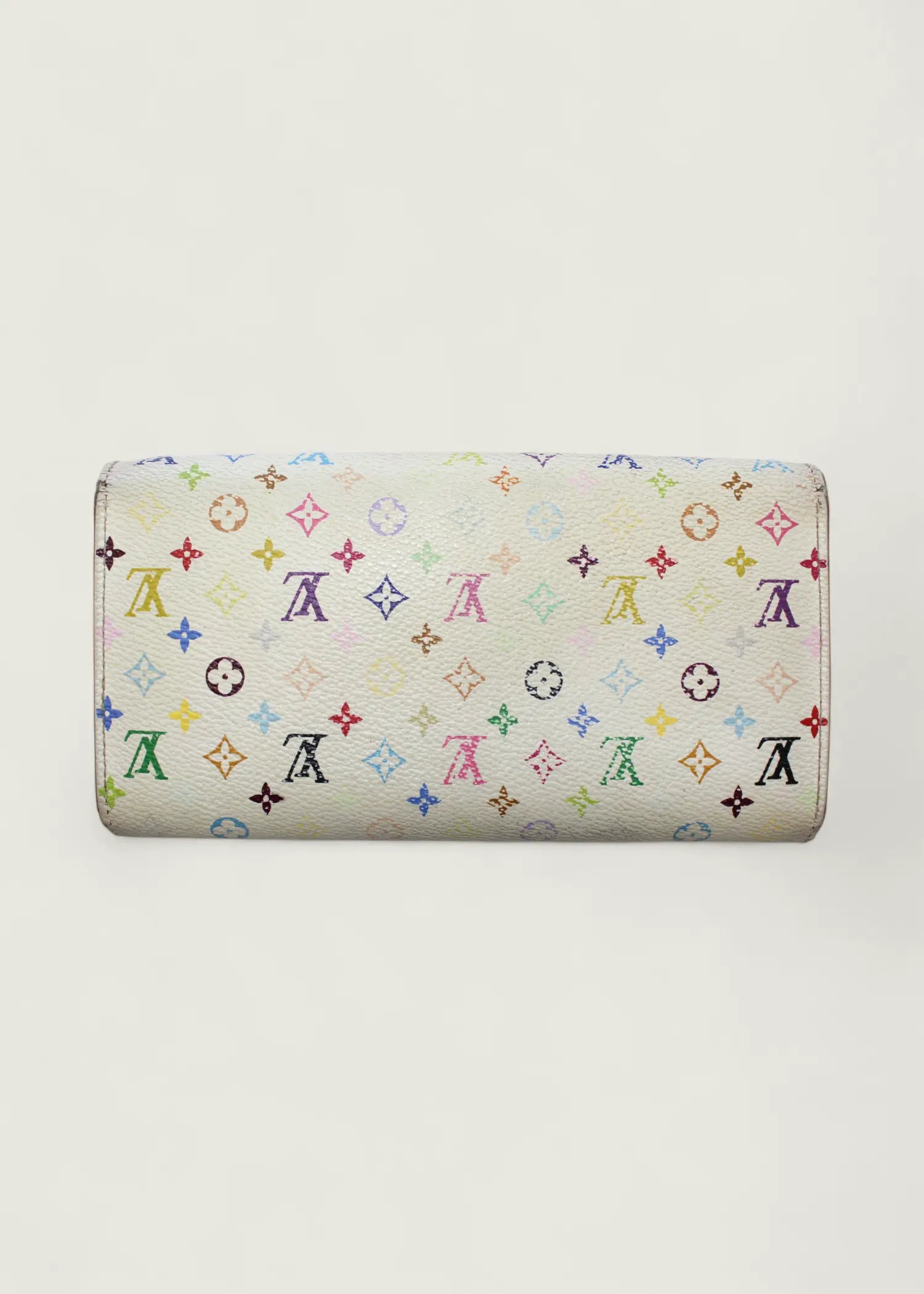 Preloved | Louis Vuitton Monogram x Takashi Murakami Multicolor Porte-Feuille Sarah Hvid Pung Louis Vuitton