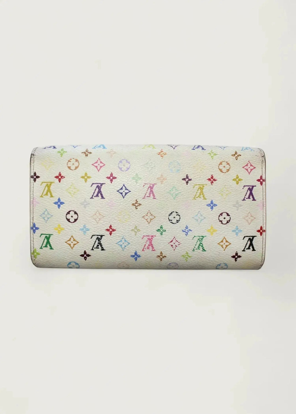 Preloved | Louis Vuitton Monogram x Takashi Murakami Multicolor Porte-Feuille Sarah Hvid Pung Louis Vuitton