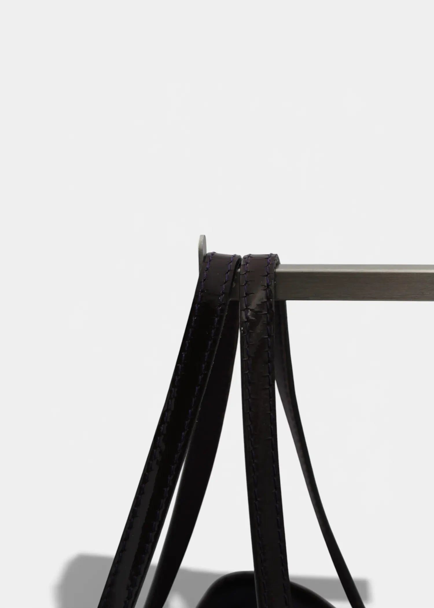 Preloved | Gucci GG Monogram Totebag med Sort PVC Læder