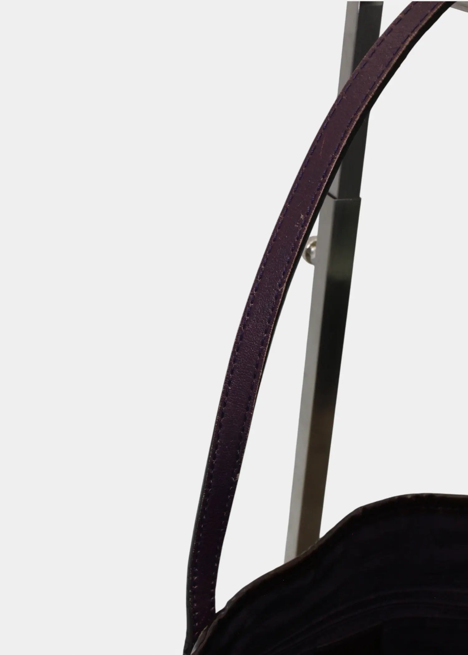 Preloved | Gucci GG Monogram Totebag med Sort PVC Læder