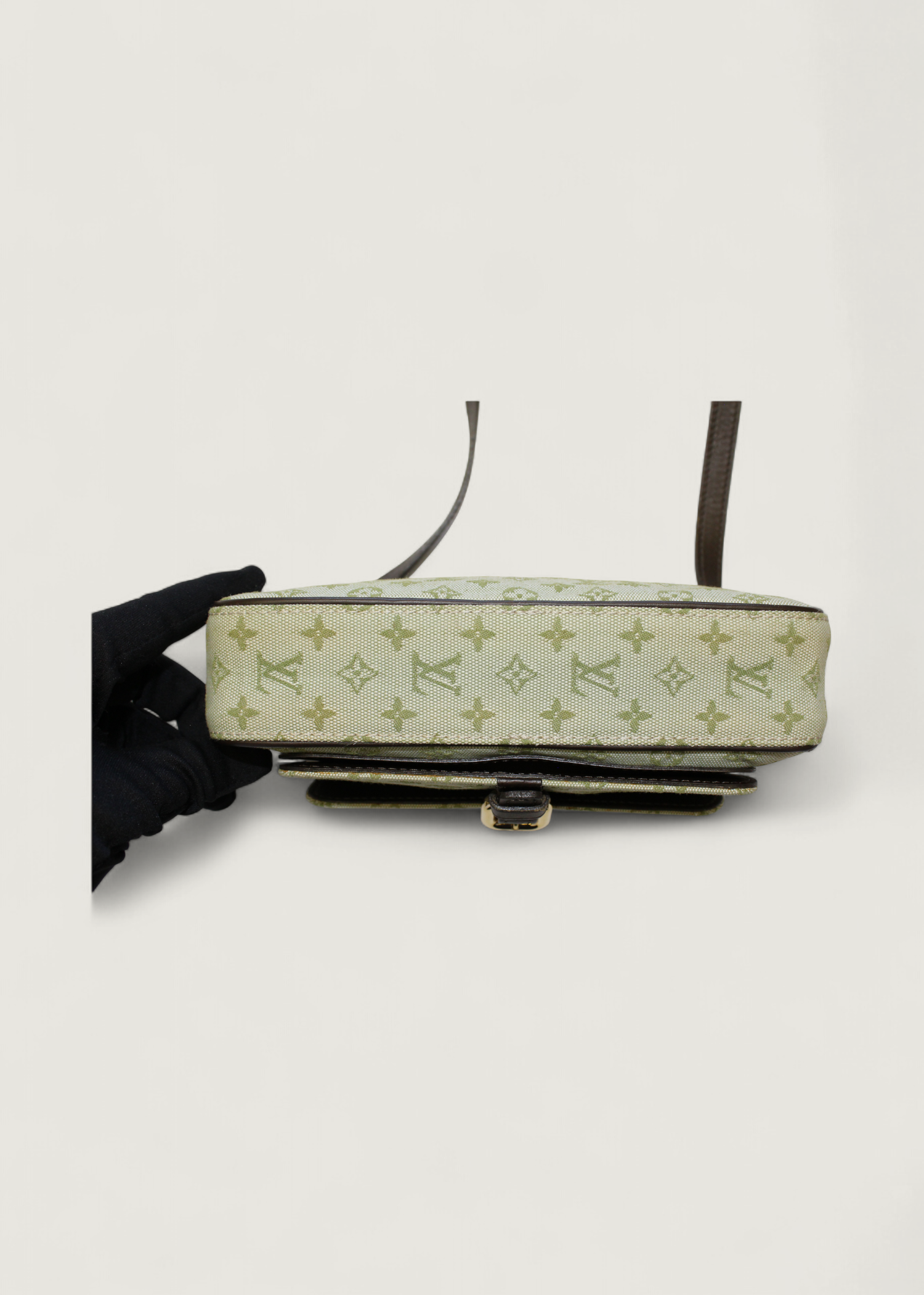 Preloved | Louis Vuitton Monogram Mini Juliette PM Crossbody i Grøn Canvas