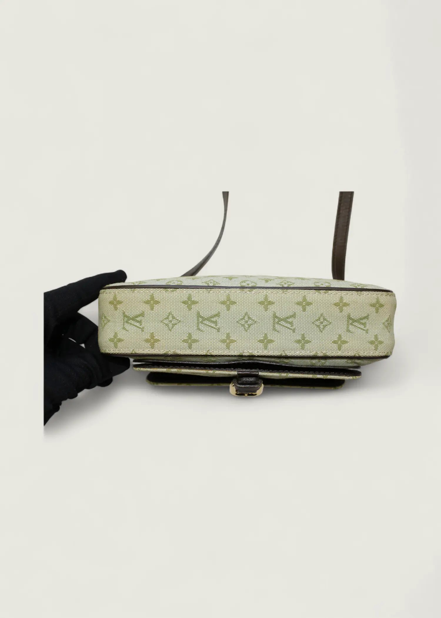Preloved | Louis Vuitton Monogram Mini Juliette PM Crossbody i Grøn Canvas Louis Vuitton