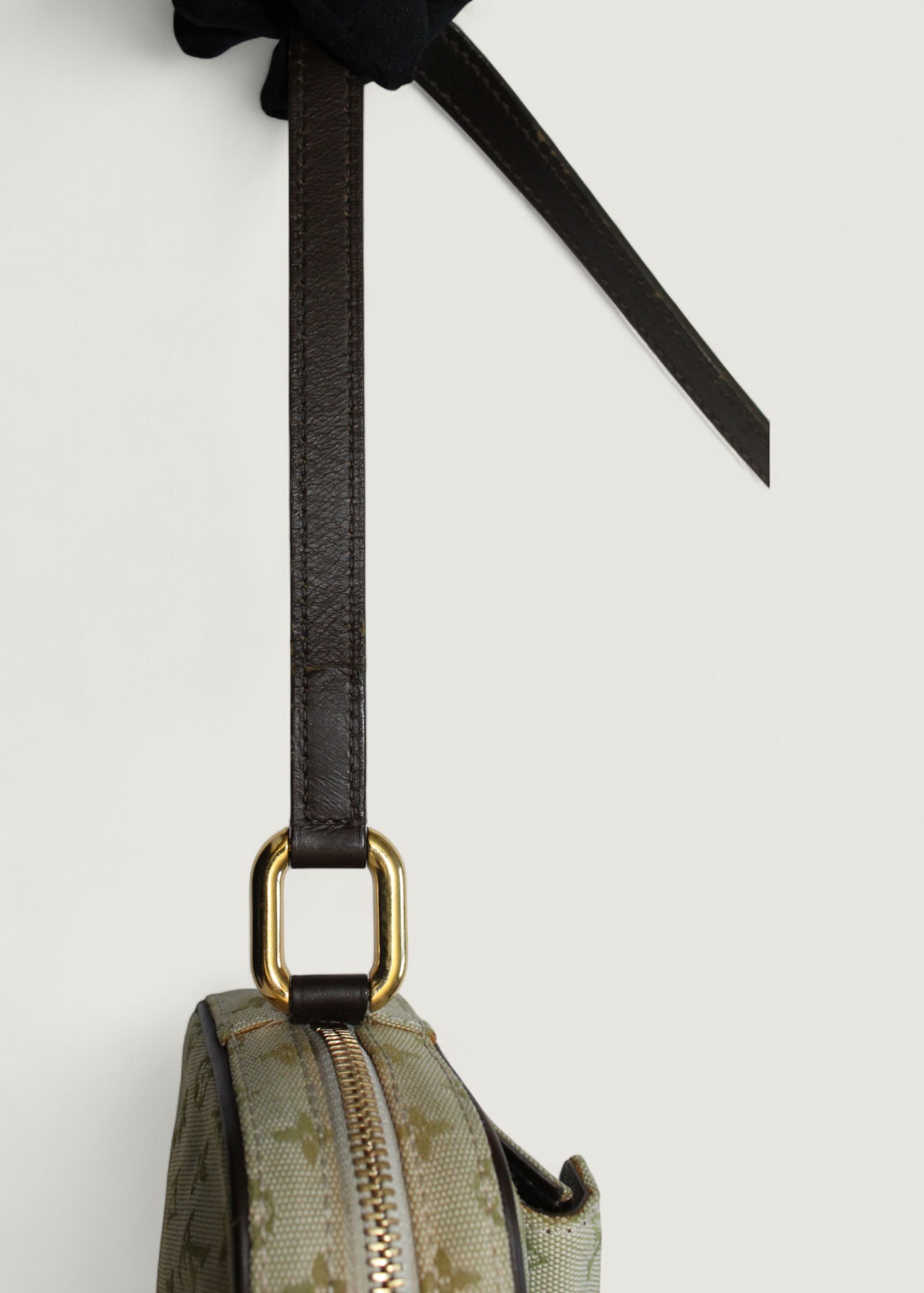 Preloved | Louis Vuitton Monogram Mini Juliette PM Crossbody i Grøn Canvas