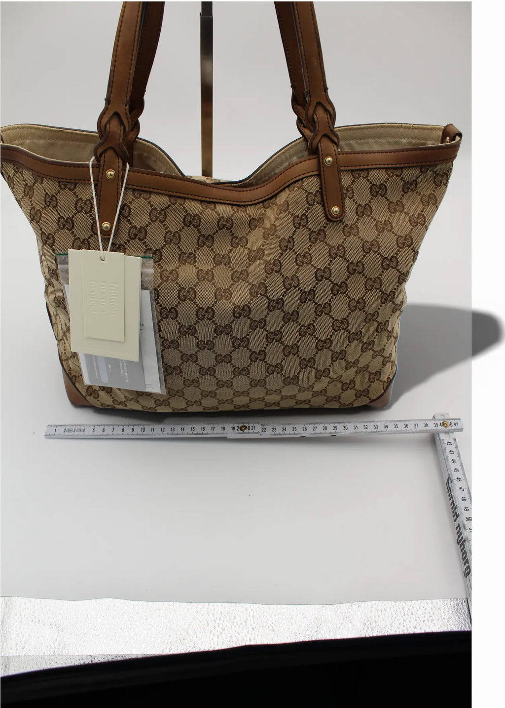 Preloved | Gucci GG Monogram Totebag med Pouch