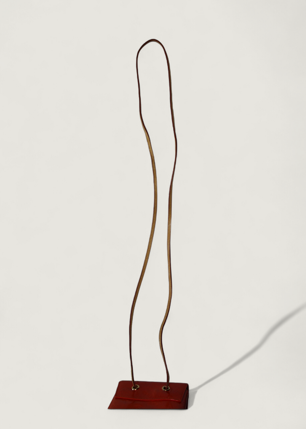 Preloved | Louis Vuitton Monogram Vernis Walker Pochette Crossbody Pung i Orange Patent Læder