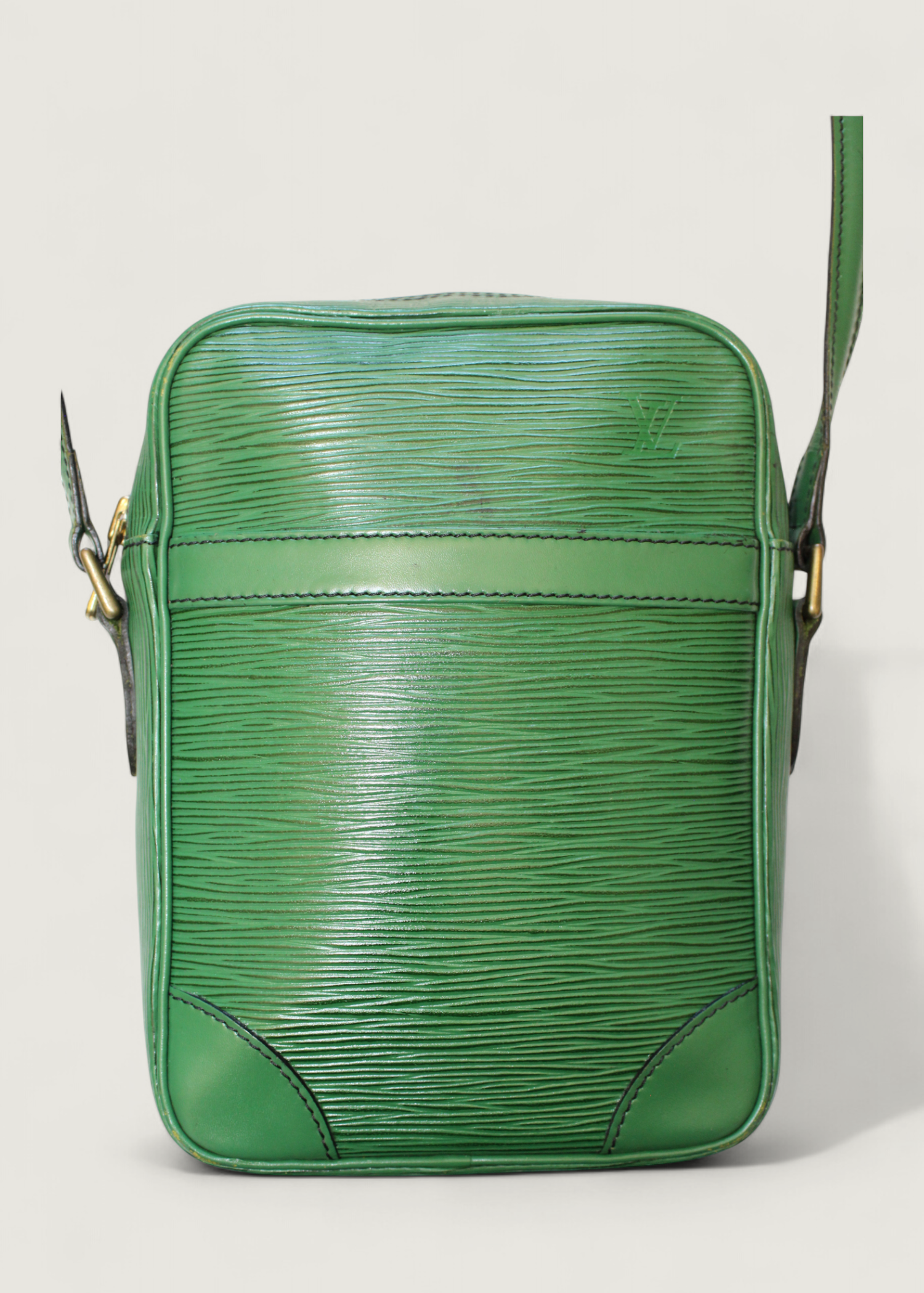 Preloved | Louis Vuitton Danube Crossbody i Grøn Epi Læder