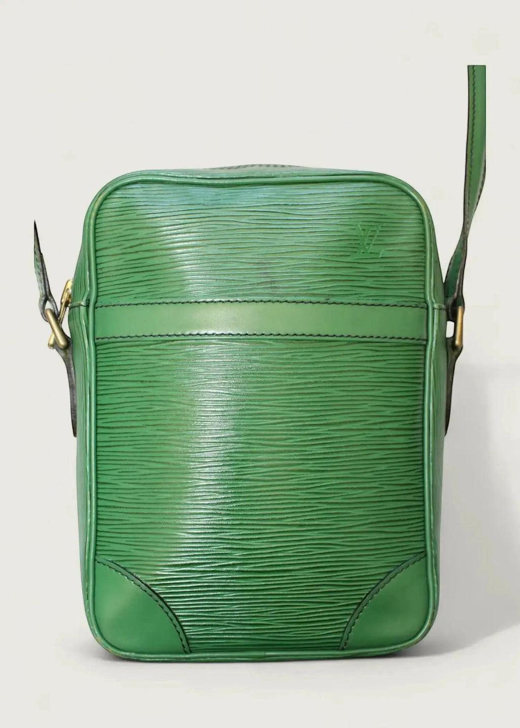 Preloved | Louis Vuitton Danube Crossbody i Grøn Epi Læder Louis Vuitton