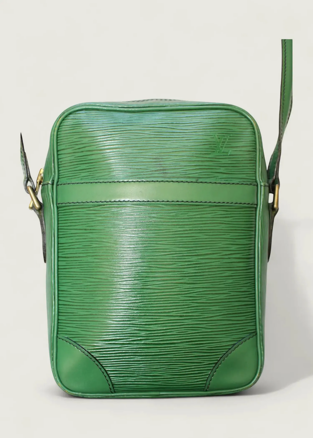 Preloved | Louis Vuitton Danube Crossbody i Grøn Epi Læder Louis Vuitton