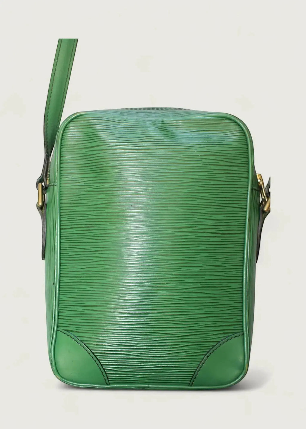 Preloved | Louis Vuitton Danube Crossbody i Grøn Epi Læder Louis Vuitton
