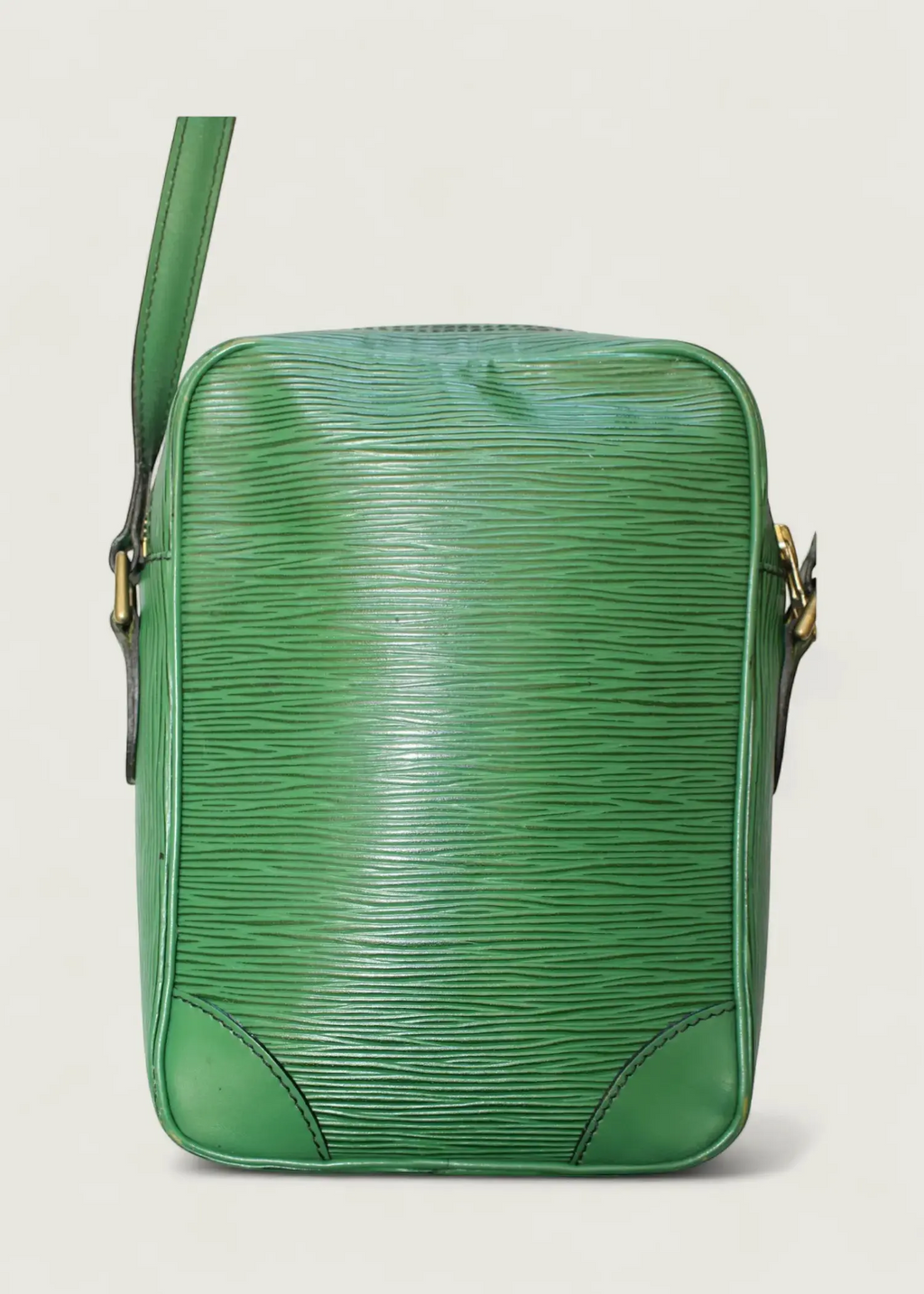 Preloved | Louis Vuitton Danube Crossbody i Grøn Epi Læder Louis Vuitton