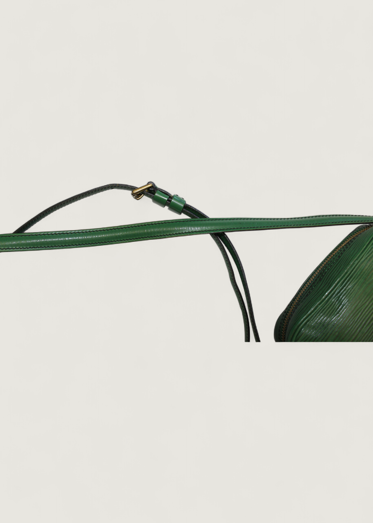 Preloved | Louis Vuitton Danube Crossbody i Grøn Epi Læder