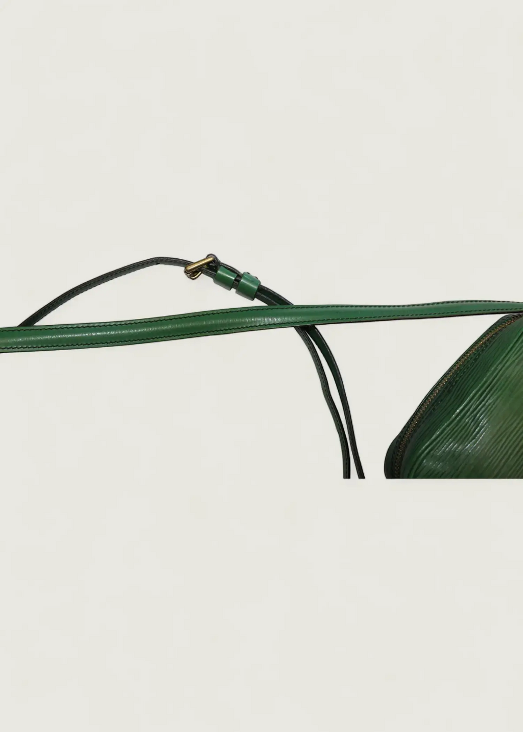 Preloved | Louis Vuitton Danube Crossbody i Grøn Epi Læder Louis Vuitton