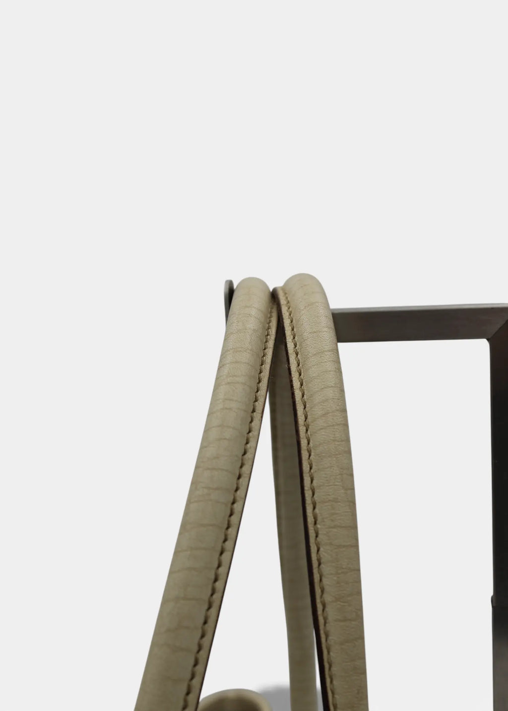 Preloved | Gucci GG Monogram Totebag med Hvid Læder