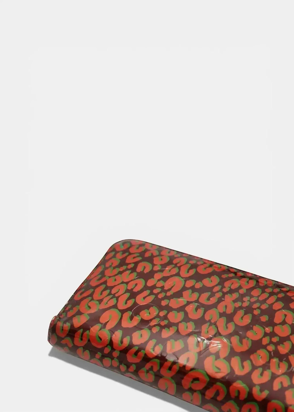 Preloved | Louis Vuitton Zippy Wallet i Vernis Leopard Rouge Louis Vuitton