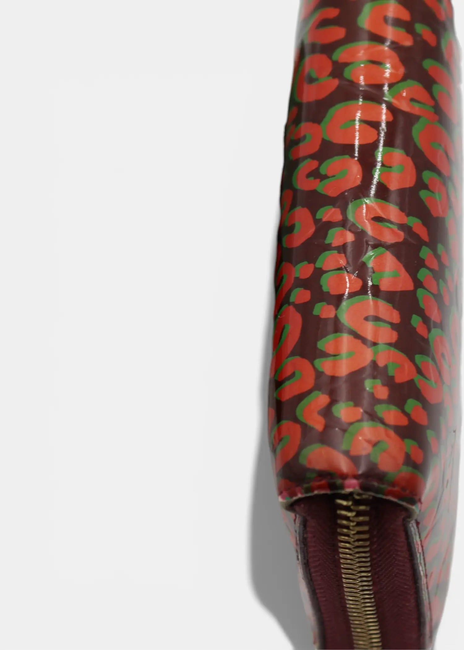 Preloved | Louis Vuitton Zippy Wallet i Vernis Leopard Rouge