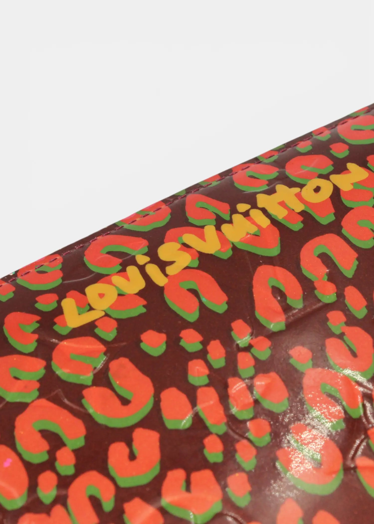 Preloved | Louis Vuitton Zippy Wallet i Vernis Leopard Rouge