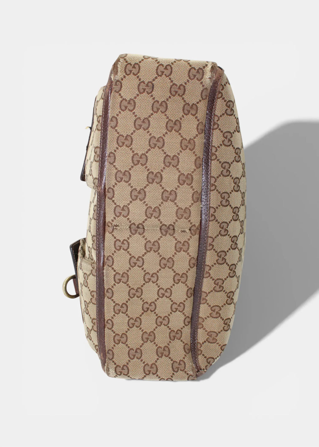 Preloved | Gucci GG Monogram Skuldertaske med Front Lommer