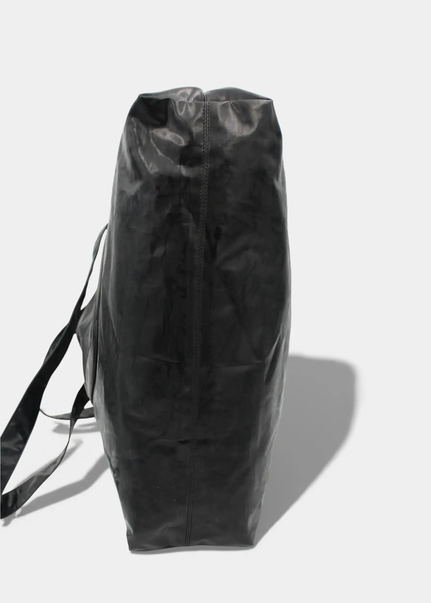 Chanel CC Totebag Sort i PVC med Læder Logo