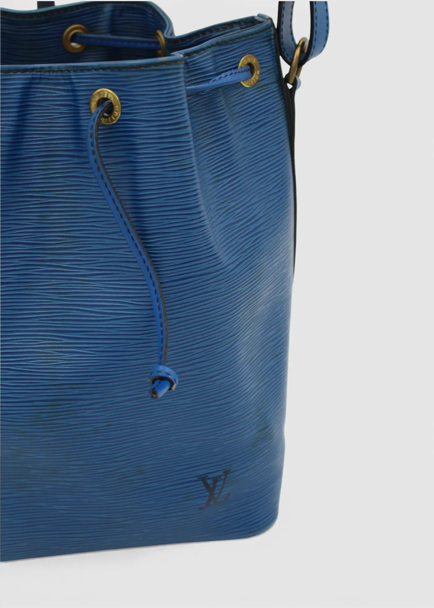 Preloved | Louis Vuitton Monogram Totebag Petit Noé Lille i Blå Epi Læder