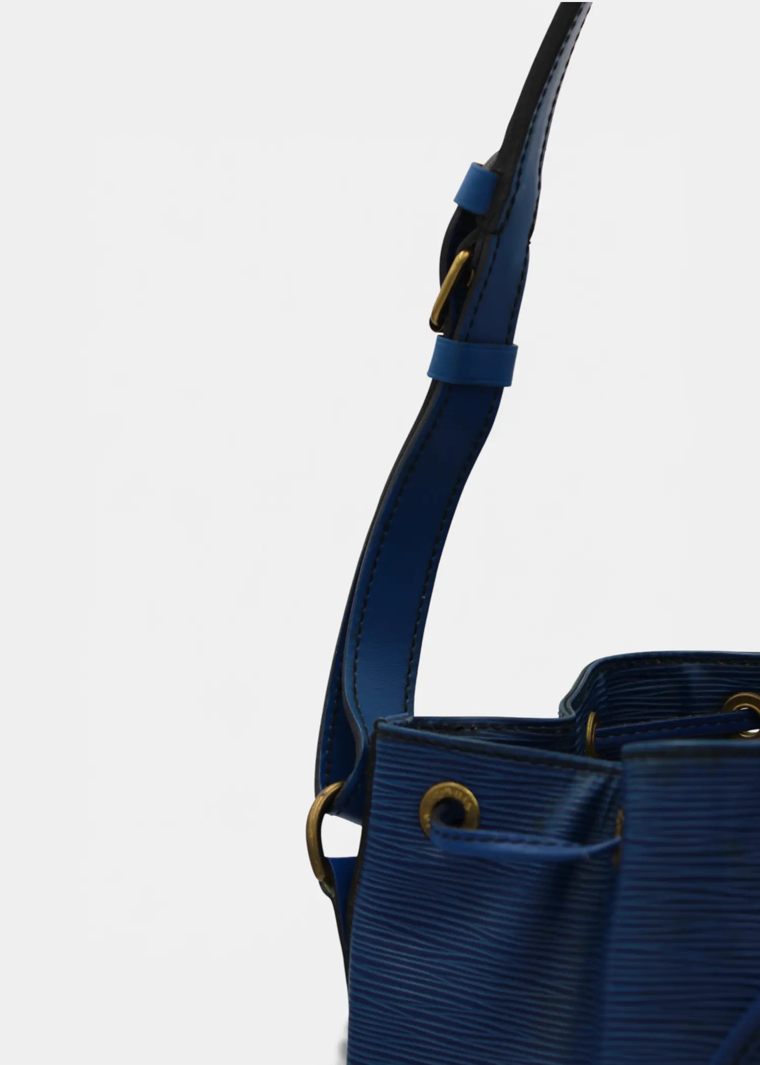 Preloved | Louis Vuitton Monogram Totebag Petit Noé Lille i Blå Epi Læder