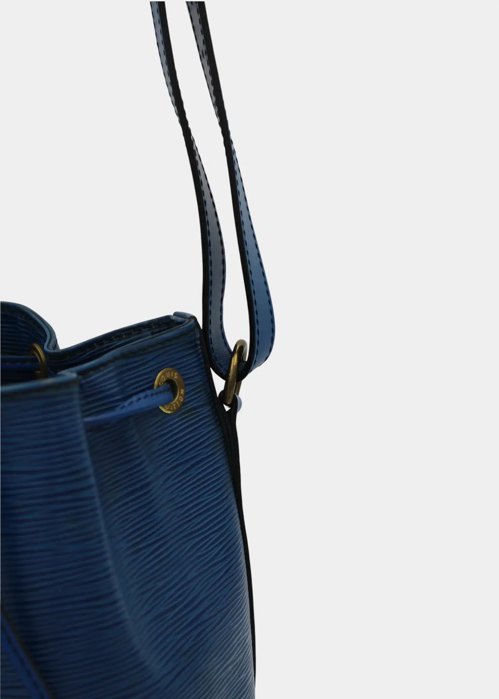 Preloved | Louis Vuitton Monogram Totebag Petit Noé Lille i Blå Epi Læder