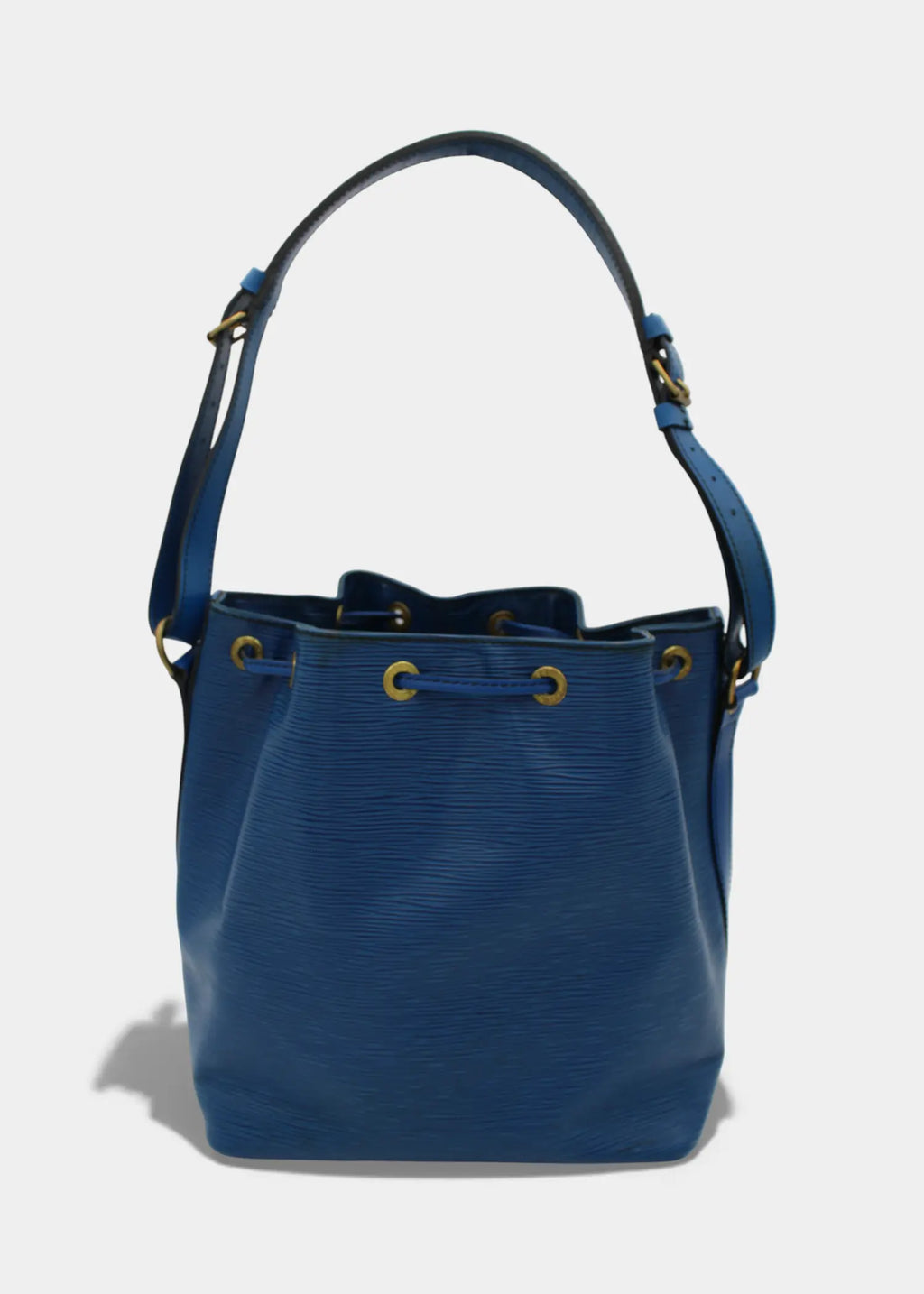 Preloved | Louis Vuitton Monogram Totebag Petit Noé Lille i Blå Epi Læder