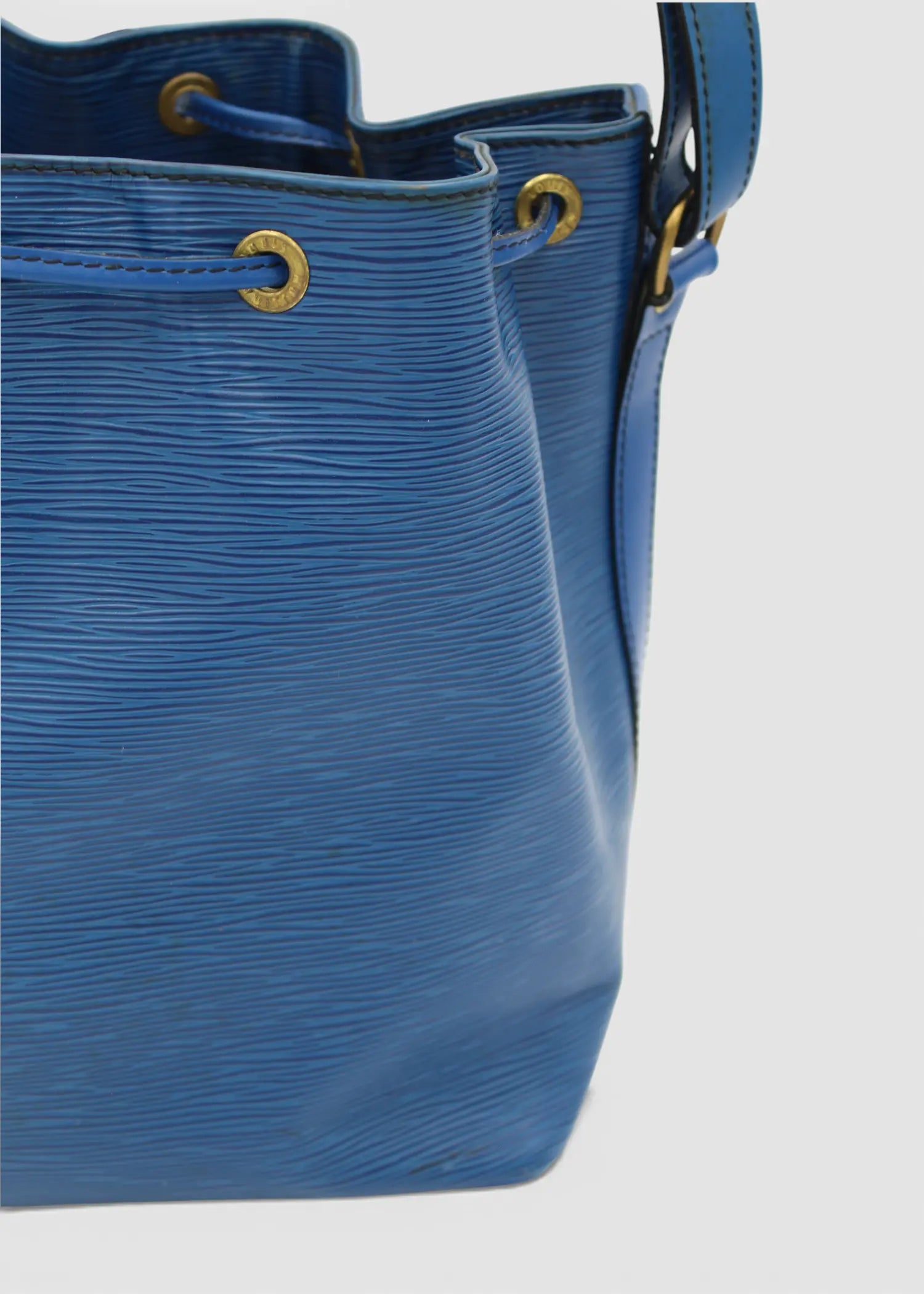 Preloved | Louis Vuitton Monogram Totebag Petit Noé Lille i Blå Epi Læder