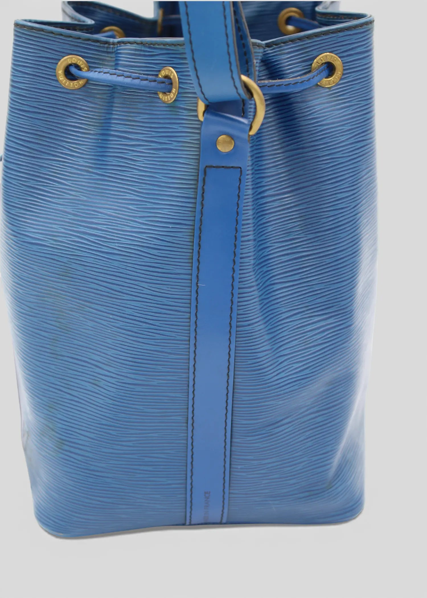 Preloved | Louis Vuitton Monogram Totebag Petit Noé Lille i Blå Epi Læder