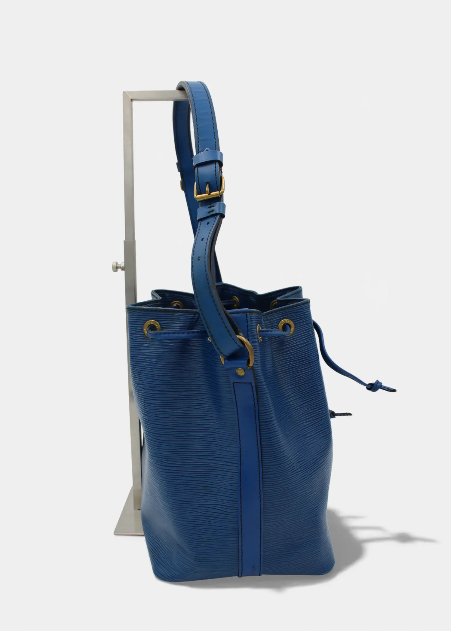 Preloved | Louis Vuitton Monogram Totebag Petit Noé Lille i Blå Epi Læder