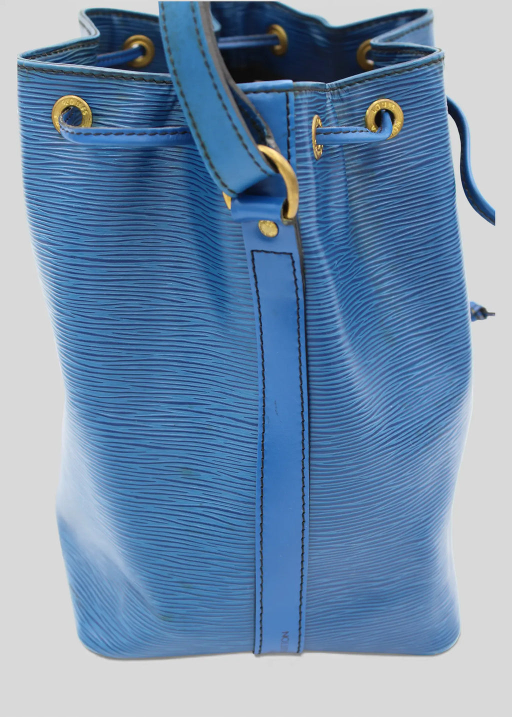 Preloved | Louis Vuitton Monogram Totebag Petit Noé Lille i Blå Epi Læder