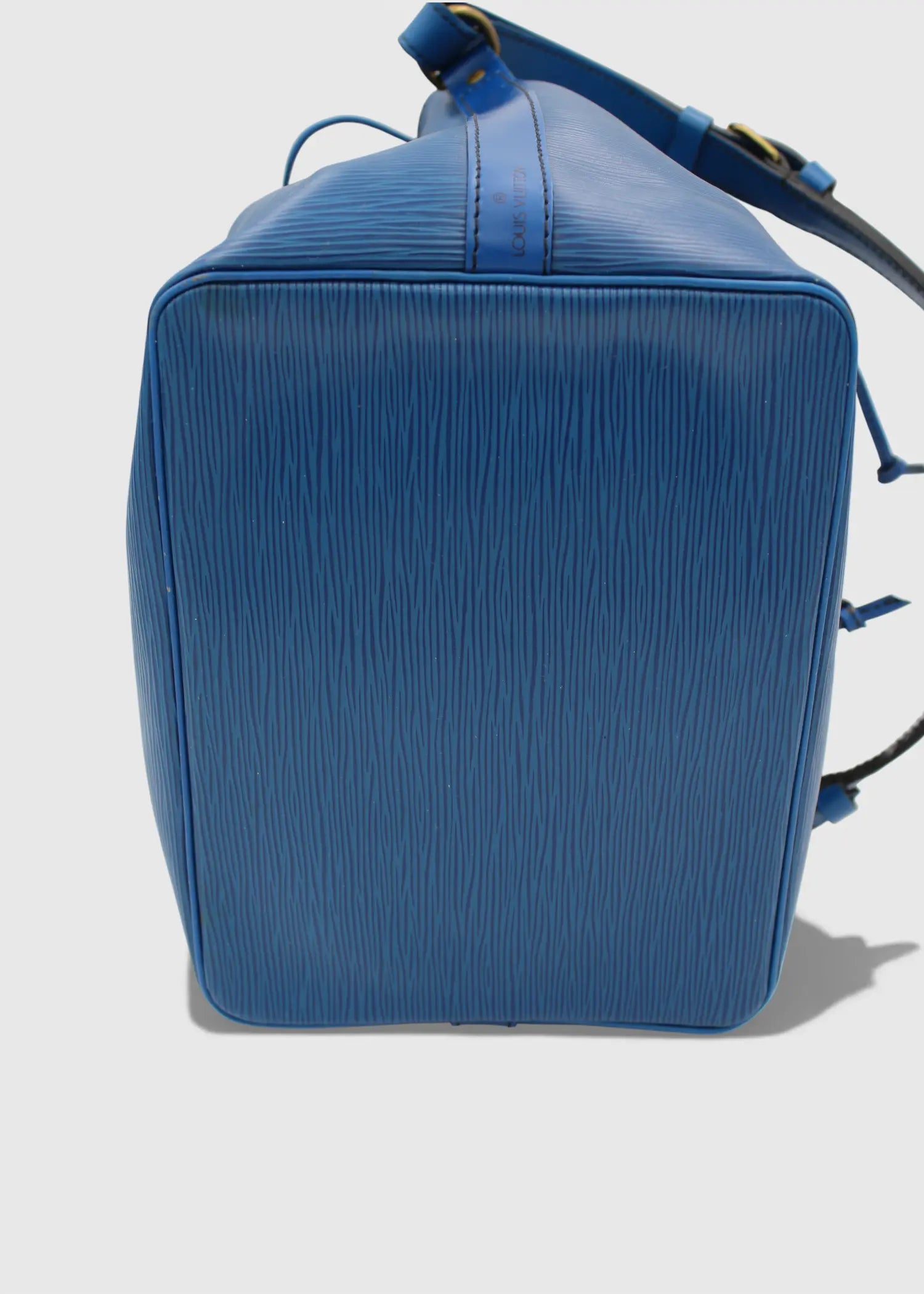 Preloved | Louis Vuitton Monogram Totebag Petit Noé Lille i Blå Epi Læder