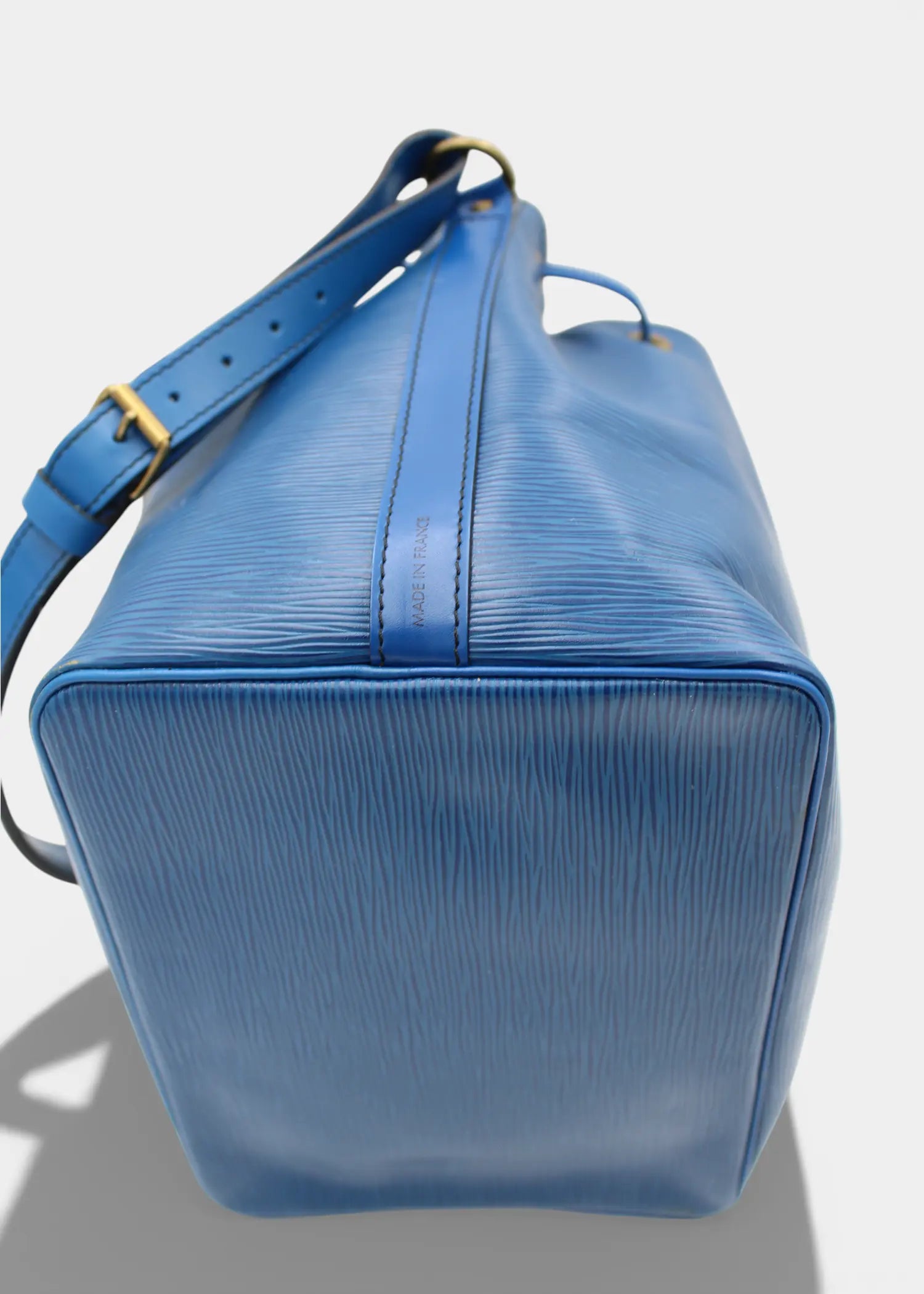 Preloved | Louis Vuitton Monogram Totebag Petit Noé Lille i Blå Epi Læder